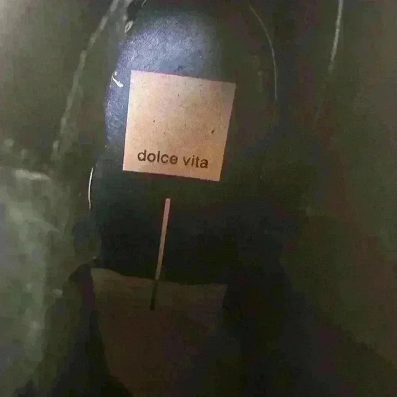 Dolce Vita Ankle Booties Black Zip Boots size 38 💞 - Picture 5 of 5